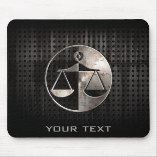 Tapis De Souris Des échelles de justice robustes