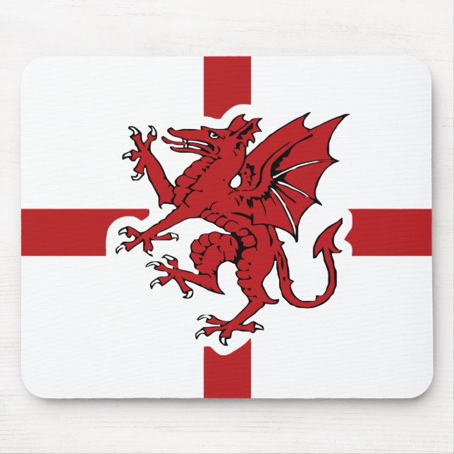 Tapis de souris d'escadron de St George (Devant)