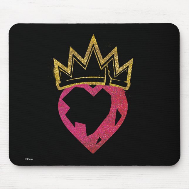 Tapis De Souris Descendants| Édition| Logo Coeur et Couronne (Devant)
