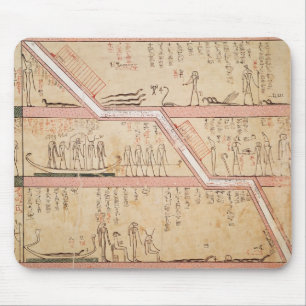 Tapis De Souris Descente du sarcophage dans la tombe