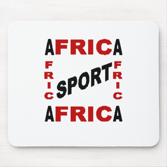 Tapis de souris  DESIGN  AFRICA  SPORT Mouse Pad (Front)