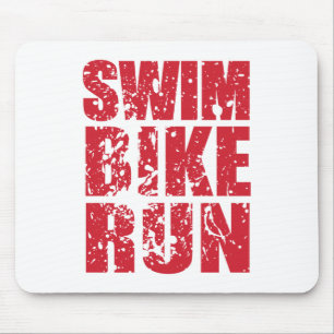 Tapis De Souris Design cool de triathlon