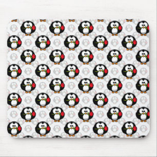Tapis De Souris Design de Motif de surface de pingouin mou Imprime