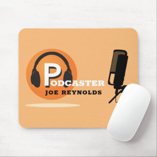 Tapis De Souris Design élégant, Podcaster, Podcast