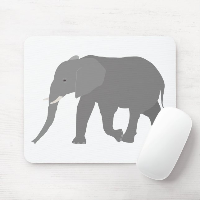 Tapis De Souris Design éléphant (Avec souris)