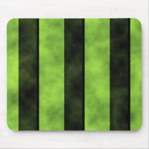 Tapis De Souris Design en bande verte et noire