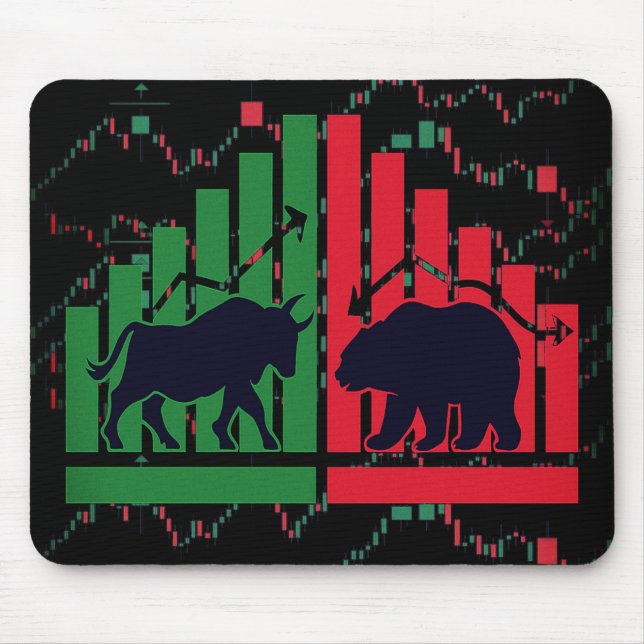 Tapis De Souris Design graphique à bougies Mousepad - Pour les com (Devant)