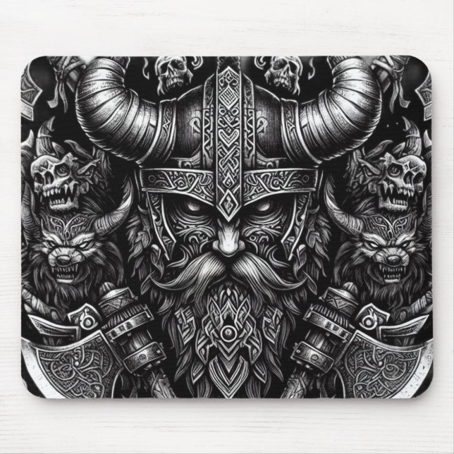 Tapis De Souris Design viking (Devant)