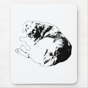Tapis de souris Desk Curl, Équilibre Silencieux