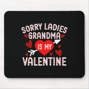 Tapis De Souris Désolées Mesdames Mamie Est Ma Valentine Garçons V