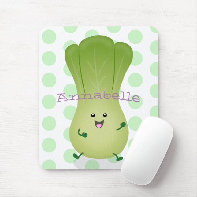 Tapis De Souris dessin animé mignon de bok choy