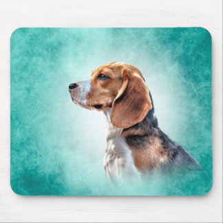 Tapis De Souris Dessin Beagle de chien