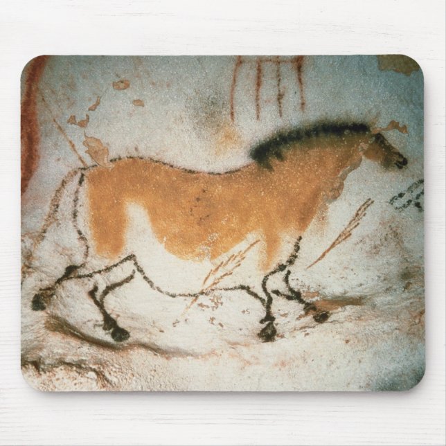 Tapis De Souris Dessins de grotte Lascaux Dessins préhistoriques f (Devant)