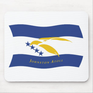 Tapis De Souris Dessous de souris Drapeau de l'atoll Johnston