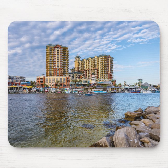 Tapis De Souris Destin Harbour Boardwalk Mousepad (Devant)