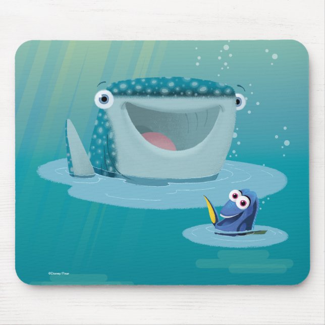 Tapis De Souris Destiny & Dory | Bulles (Devant)