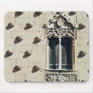 Tapis De Souris Détail de l'extérieur de la maison de la Conchas