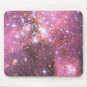 Tapis De Souris Détail du NGC 346 en rose