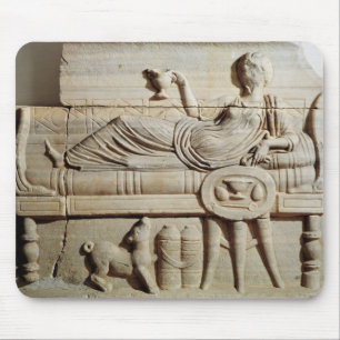 Tapis De Souris Détail d'un sarcophage