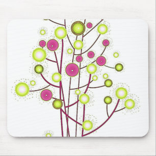 Tapis De Souris deux fois l'arbre vert