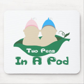 Tapis De Souris Deux Pois Dans Un Pois