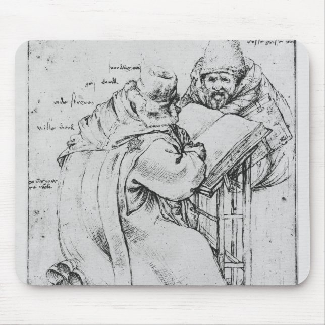 Tapis De Souris Deux rabbins (Devant)