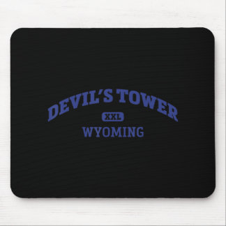 Tapis De Souris Devil's Tower College Style Rock Escalade Area Des
