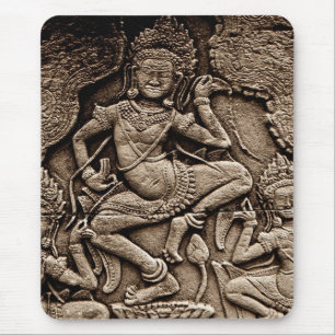 Tapis De Souris Devine Angkor Vat Mousepad
