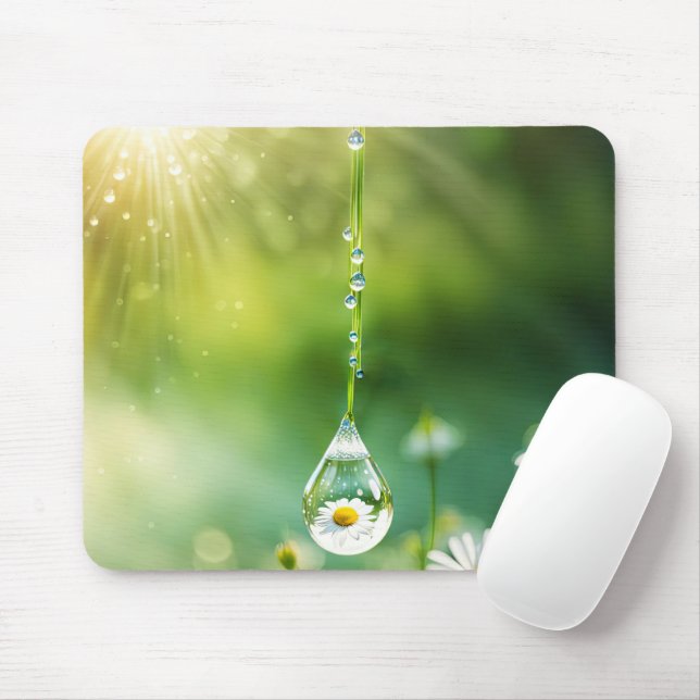 Tapis De Souris Dew Drop Avec Réflexion De La Maisy (Avec souris)