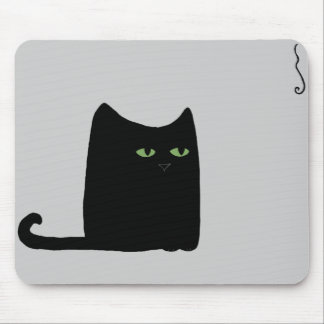 Tapis De Souris Dexter le gros chat noir Mousepad