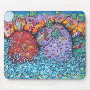 Tapis de souris d'harmonie de bord de la mer