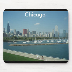 Tapis de souris d'horizon de Chicago