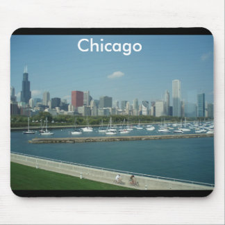 Tapis de souris d'horizon de Chicago