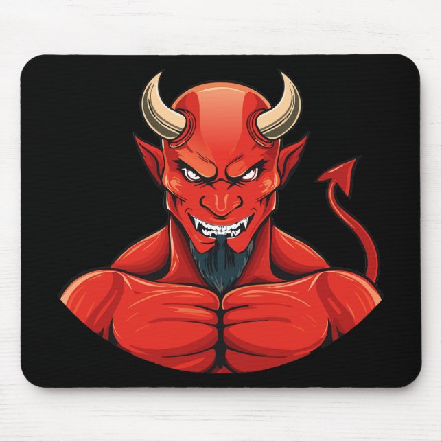 Tapis De Souris Diable  (Devant)