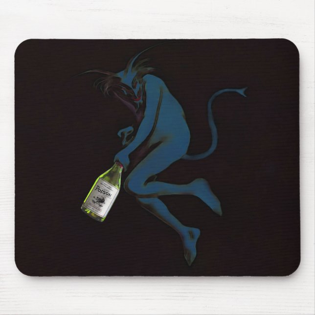 Tapis De Souris Diable à boire ~ Mousepads (Devant)