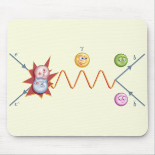 Tapis De Souris Diagramme idiot de Feynman