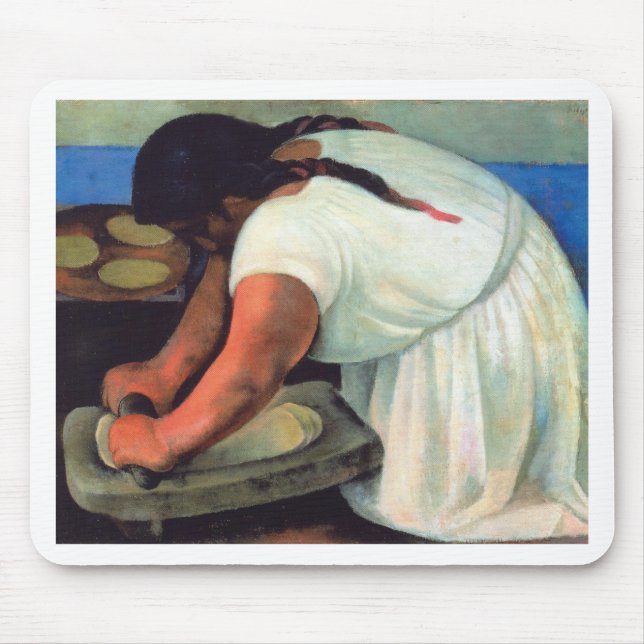 Tapis De Souris Diego Rivera - La Molendera, 1923 (Devant)
