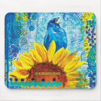 Tapis De Souris Dieu est ma force et ma chanson Mousepad