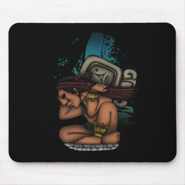 Tapis De Souris Dieu maya (Devant)