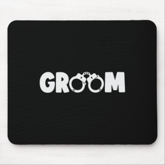 Tapis De Souris Dîner de répétition de mariage de garçon de squat 