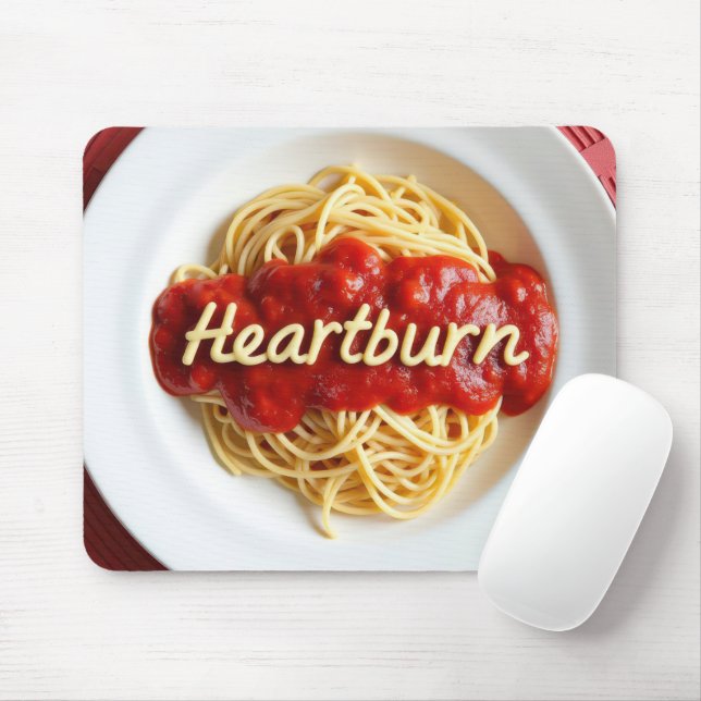 Tapis De Souris Dîner Spaghetti (Avec souris)