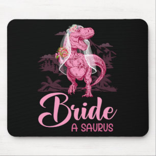 Tapis De Souris Dino Mariage Mariée Un Saurus Dinosaur Cadeau Drôl