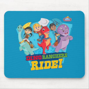 Tapis De Souris Dino Ranch   Les Ranchers Ride !