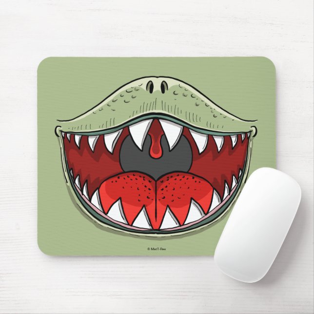 Tapis De Souris Dinosaur Douth Kids Caricature (Avec souris)