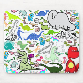 Tapis De Souris Dinosaure Montoge