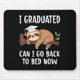 Tapis De Souris Diplômé Cool Je Suis Diplômé Puis-Je Retourner Au 