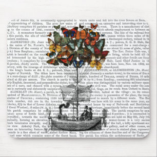 Tapis De Souris Dirigeable de papillon