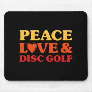 Tapis De Souris Disc Golf J'adore Disc Golf Pour Hommes Et Femmes