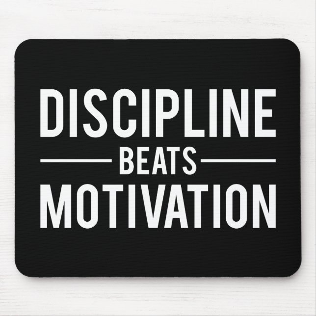 Tapis De Souris Discipline bat Motivation - Inspiration (Devant)