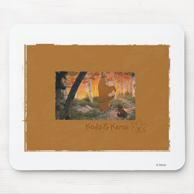 Tapis De Souris Disney Brother Bear Kenai et Koda (Devant)
